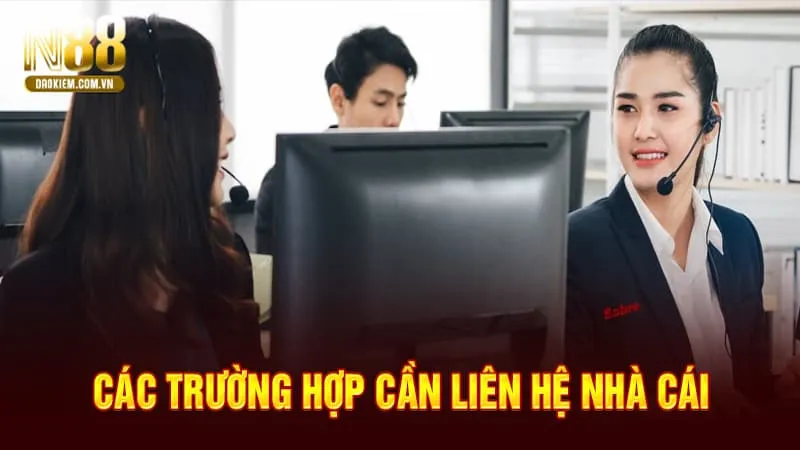 liên hệ N88 các trường hợp quan trọng