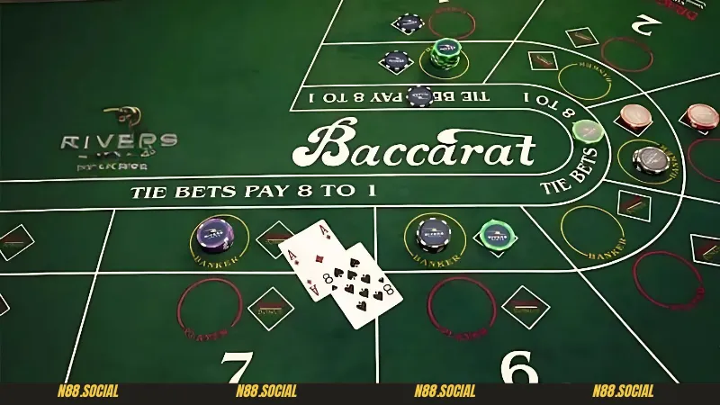 Luật chơi baccarat cụ thể của một ván cược