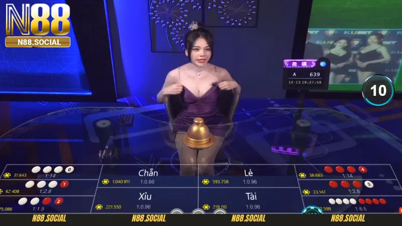 Xác định cao thủ trong xóc đĩa livestream 